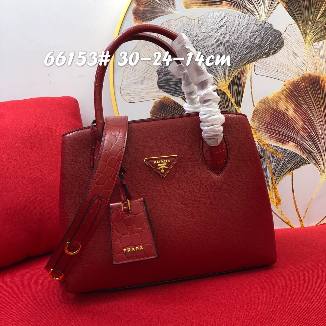 Pra*a top handle bags